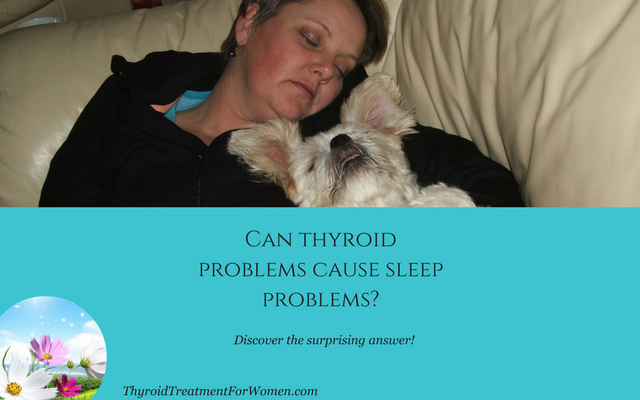 can thyroid problems cause sleep problems