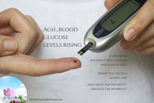 Blood glucose levels rising with intermittent fasting? Should you be worried? Discover the real reason this is happening. #intermittentfasting #diabetes #thyroidhealth @thyroidtreatmentforwomen